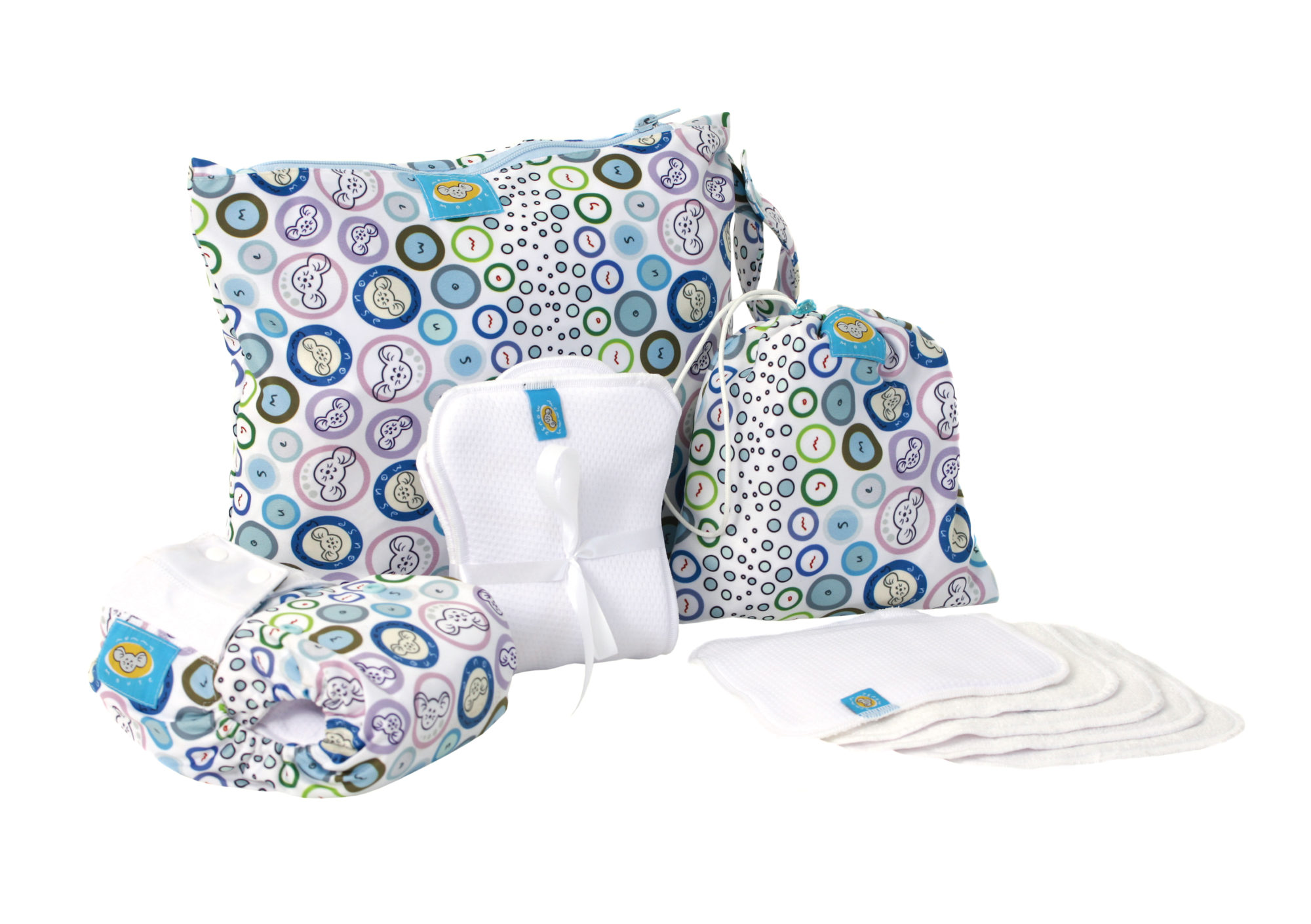 BUBBLEGUM-komplet Comfortable stroller kit (BUBBLE GUM)